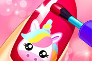 Nail Salon Girl Games